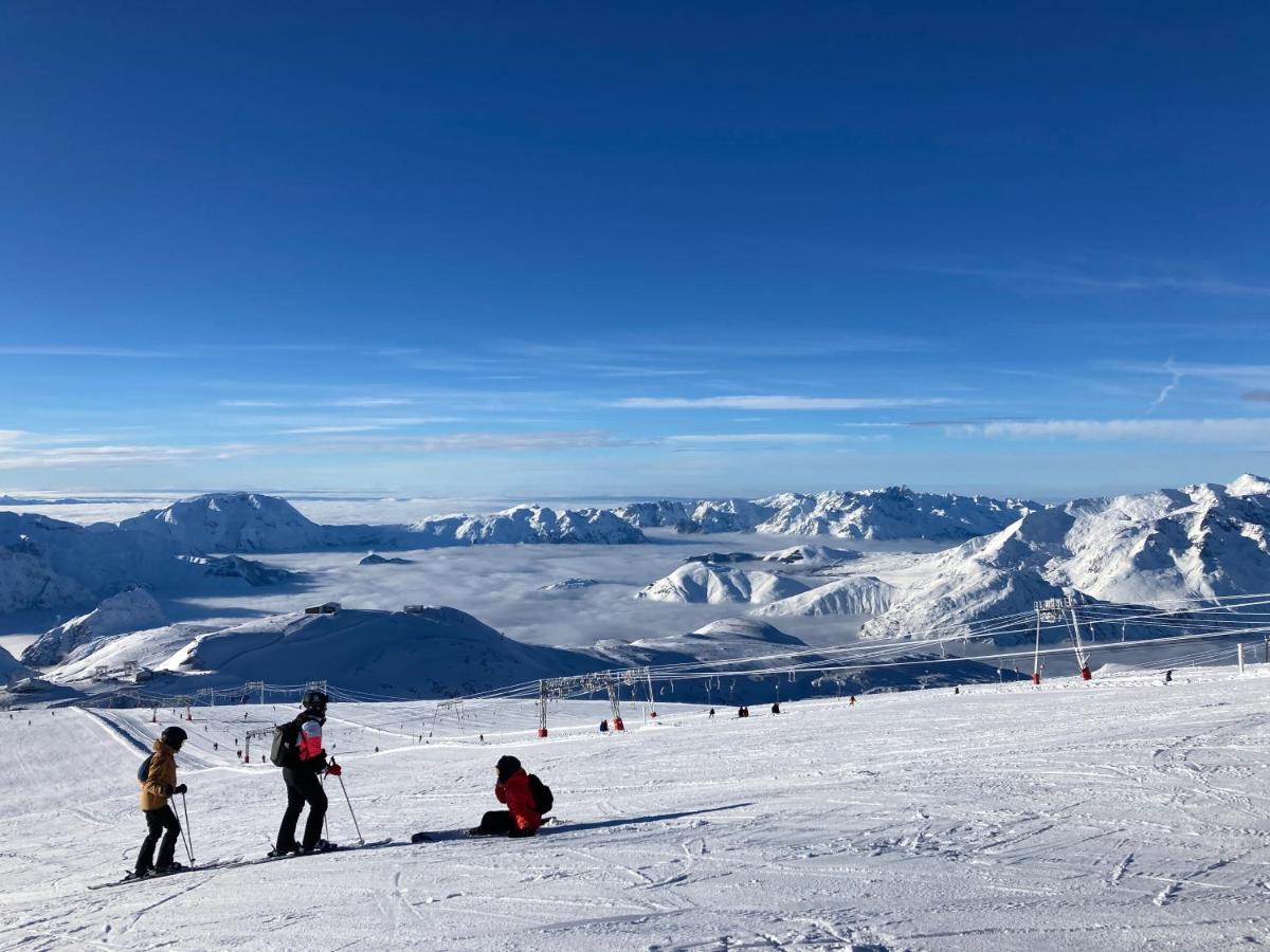 Le Paradis Du Diable 6 Pers 40M2 Pied Des Pistes Et Du Telesiege Du Diable Les Deux Alpes Buitenkant foto